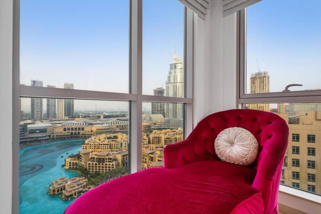 Spectacular Burj & Fountain View - Luxurious 3 Bedrooms & Maids Room - The Residences 두바이 외부 사진