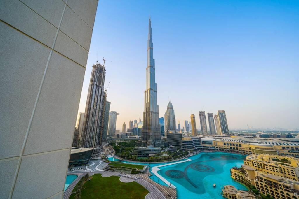 Spectacular Burj & Fountain View - Luxurious 3 Bedrooms & Maids Room - The Residences 두바이 외부 사진