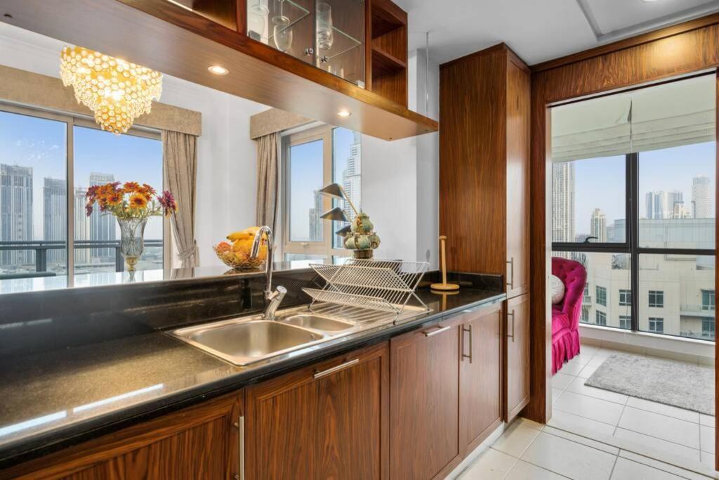 Spectacular Burj & Fountain View - Luxurious 3 Bedrooms & Maids Room - The Residences 두바이 외부 사진
