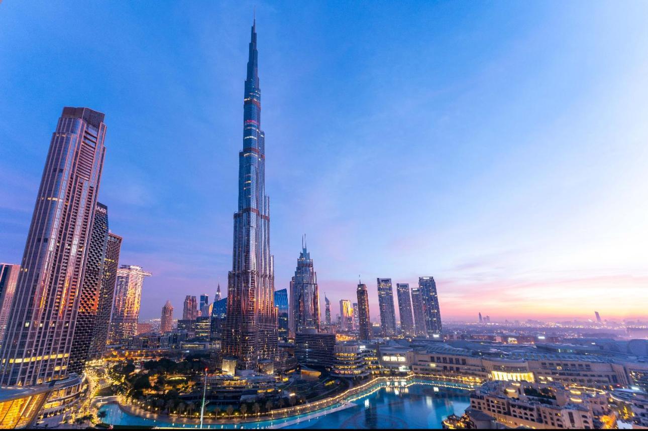 Spectacular Burj & Fountain View - Luxurious 3 Bedrooms & Maids Room - The Residences 두바이 외부 사진